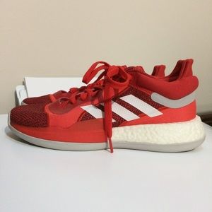 Adidas Marquee Boost Low 'Active Red' Sneakers